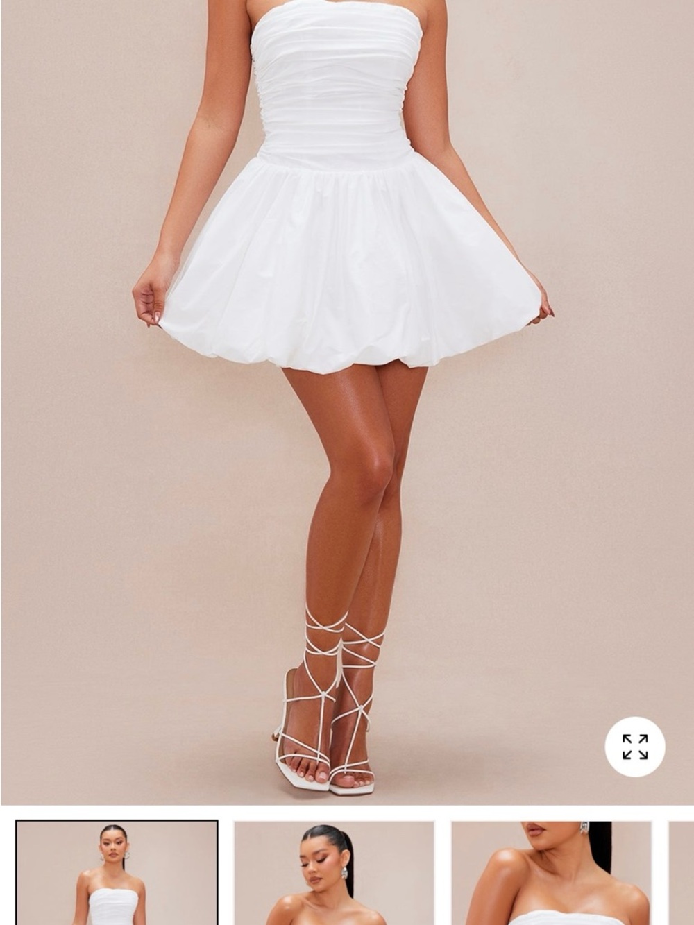 Fashion Nova Penny Poplin Mini Dress